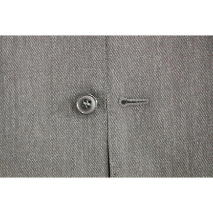 Dolce & Gabbana Gray Wool Formal Dress Vest Gilet Weste