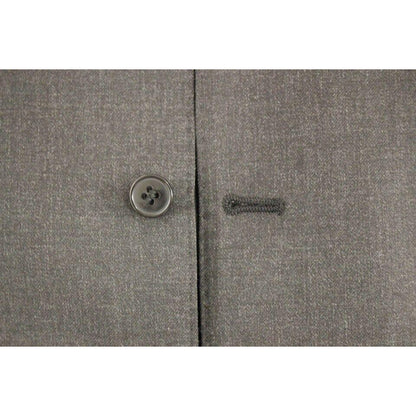 Dolce & Gabbana Gray Wool Formal Dress Vest Gilet Weste