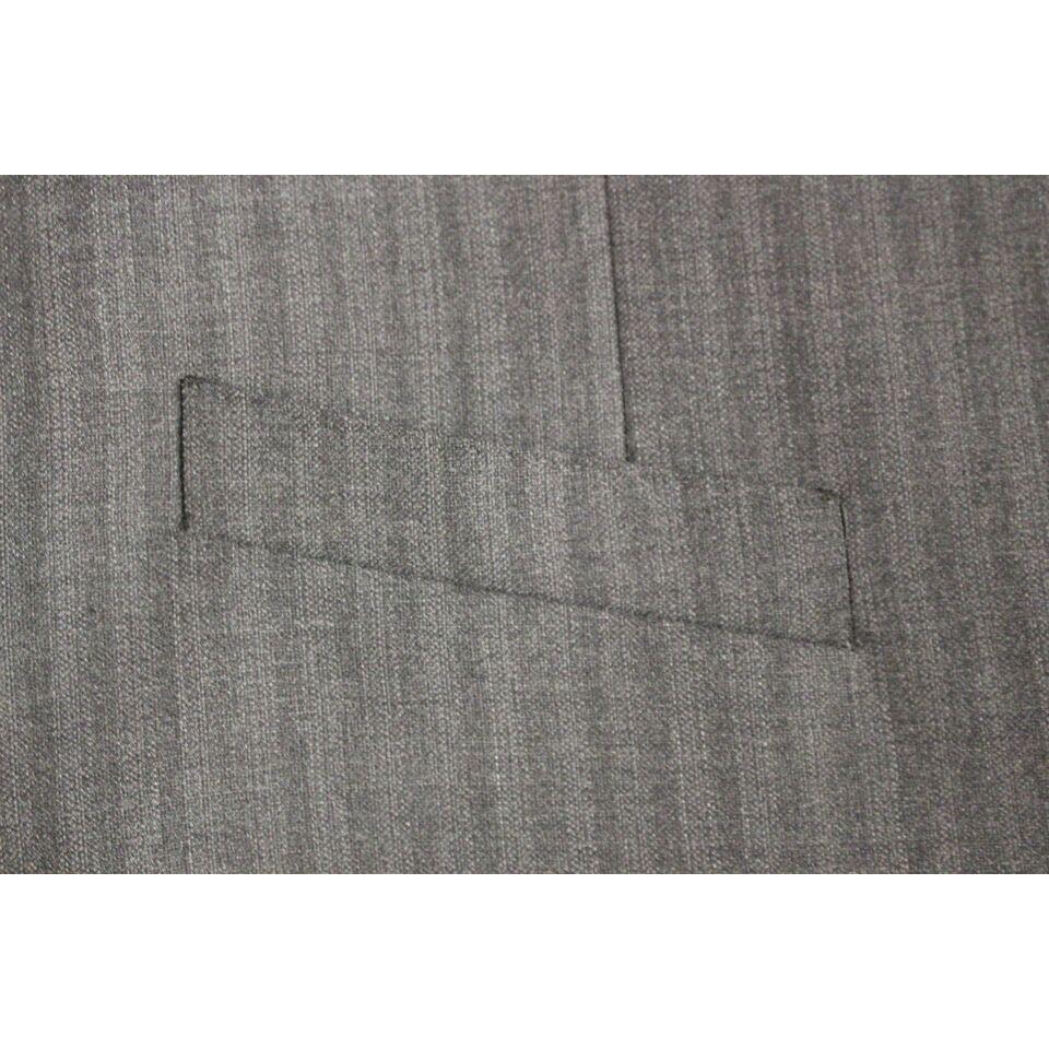 Dolce & Gabbana Gray Striped Wool Single Breasted Vest 1728,67345645728,Clothing,Dolce & Gabbana,Gray,IT48 | M,Material: 100% Wool,Men,Men - Clothing,New with tags,Suits & Blazers - Clothing,Vests - Men - Clothing,Waistcoats - Suits & Blazers - Clothing