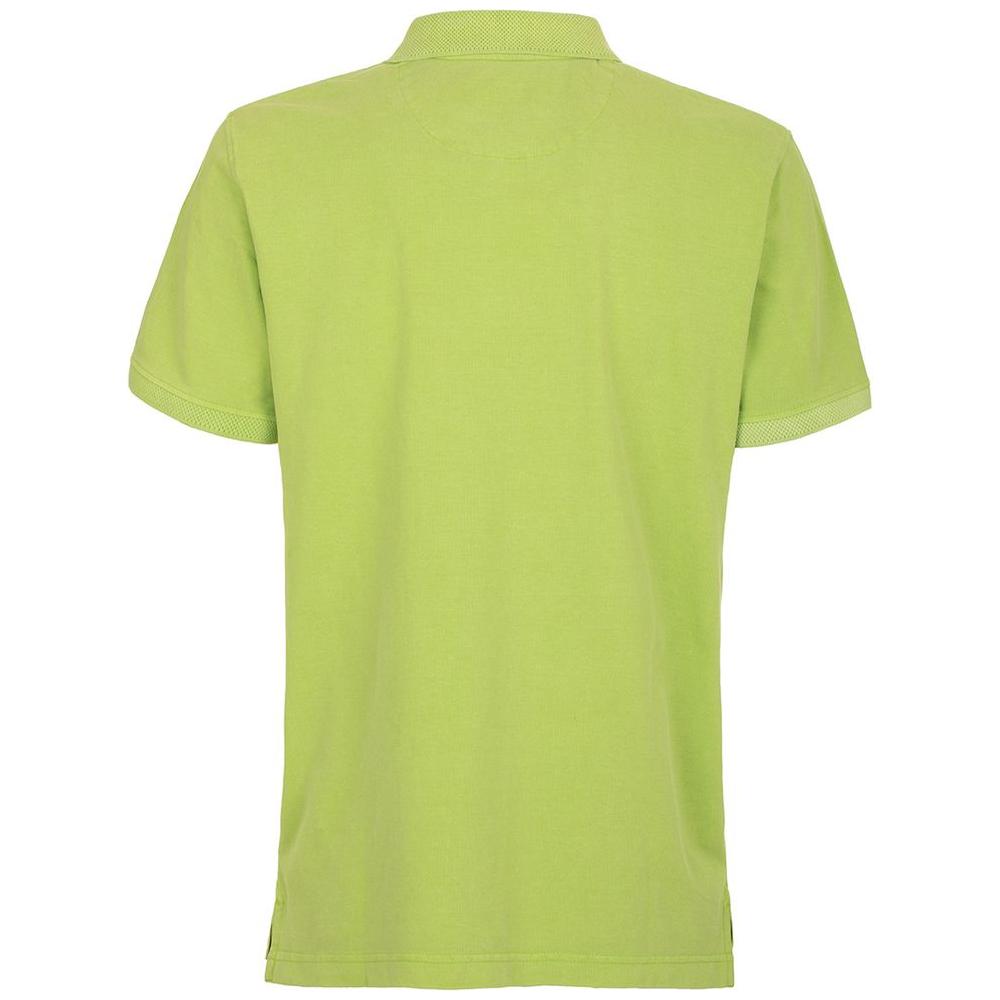 Fred Mello Chic Apple Green Embroidered Polo Fred Mello