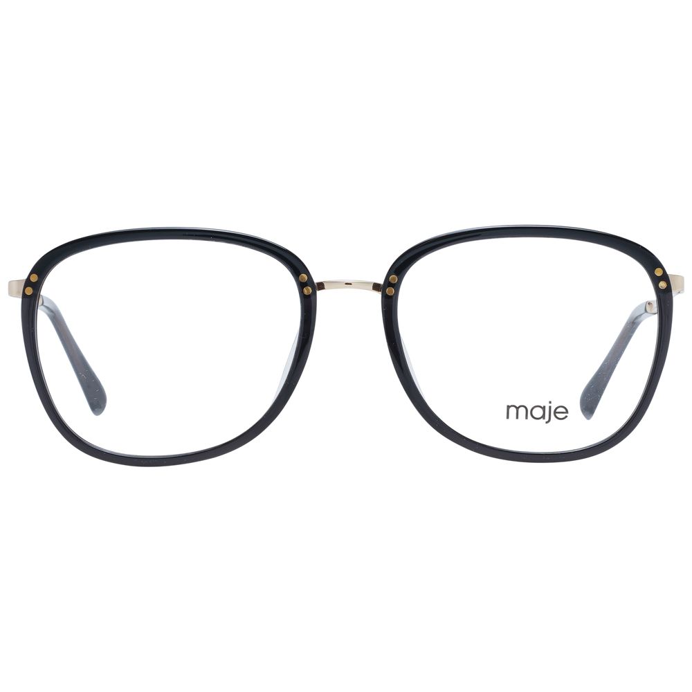 Maje Black Acetate Glasses (Frames) Maje
