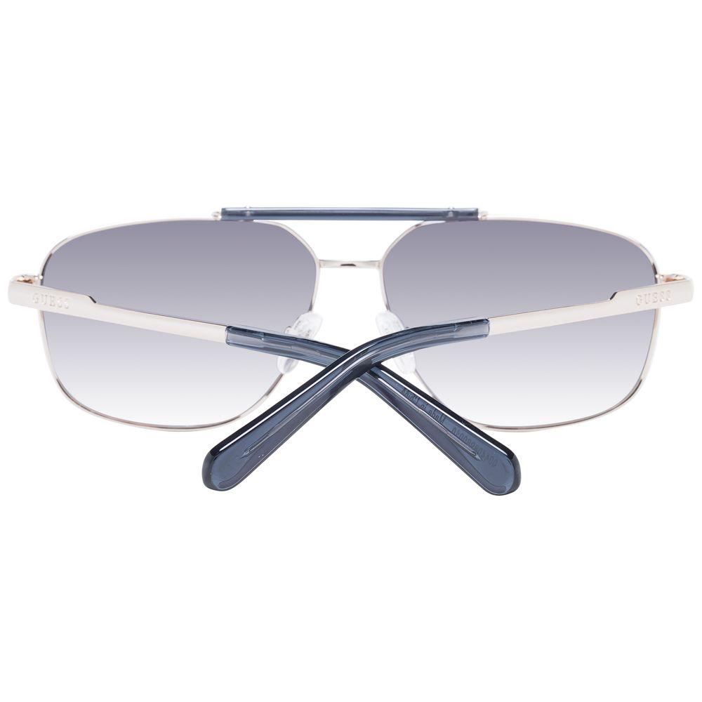 Guess Rose Gold Men Sunglasses Guess