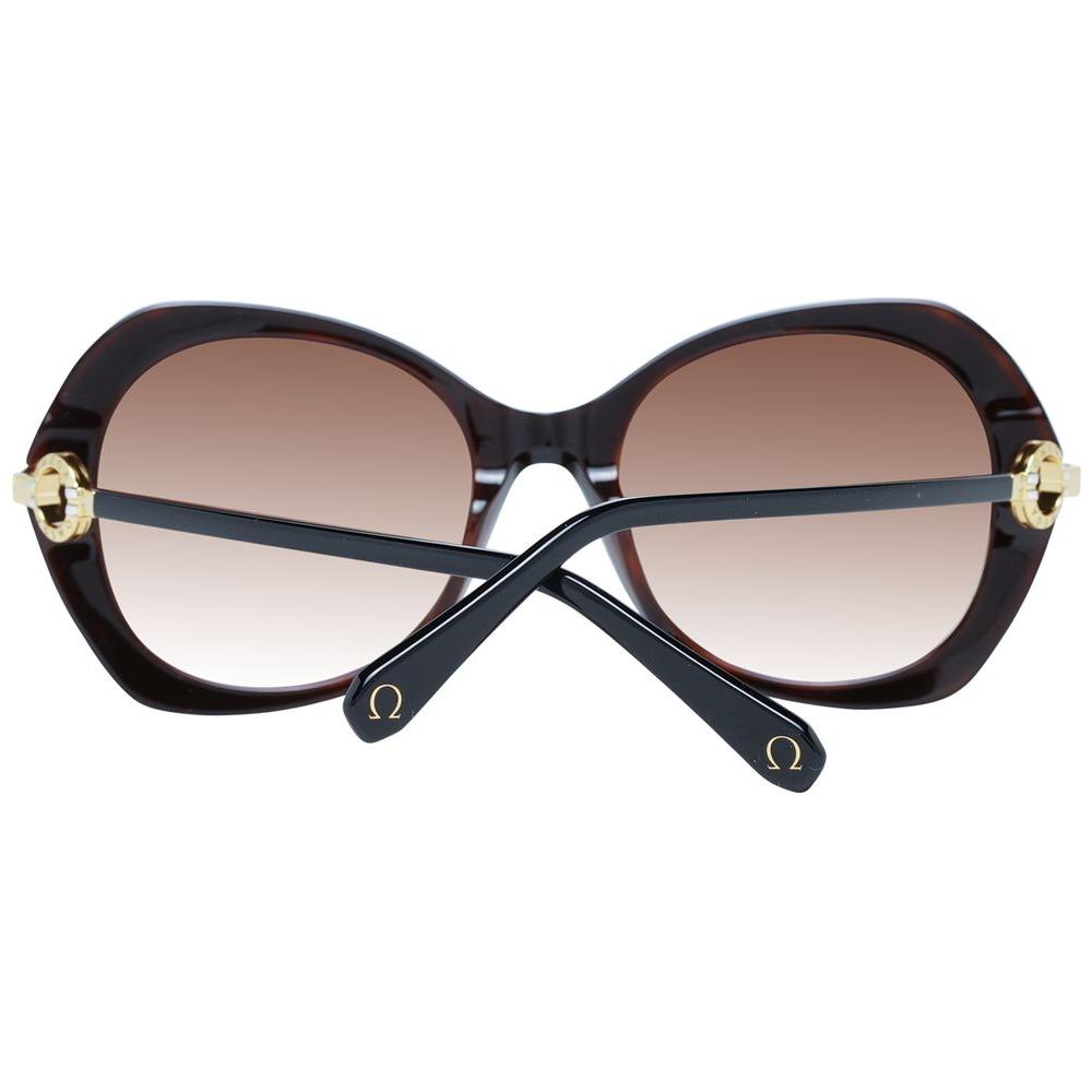 Omega Black Women Sunglasses Omega