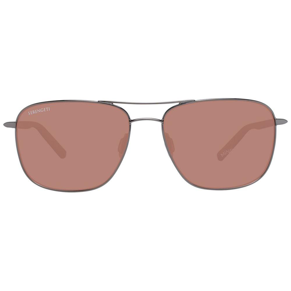 Serengeti Gray Men Sunglasses