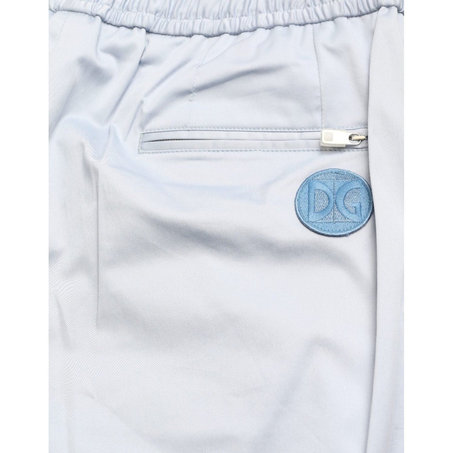 Dolce & Gabbana Elegant Light Blue Jogger Pants for Men Dolce & Gabbana