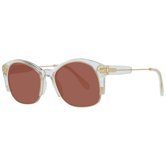 Serengeti Gold Acetate & Metal Sunglasses Serengeti
