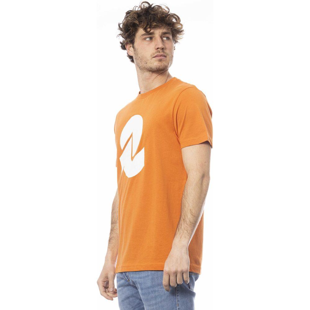 Invicta Orange Cotton Men T-Shirt Invicta