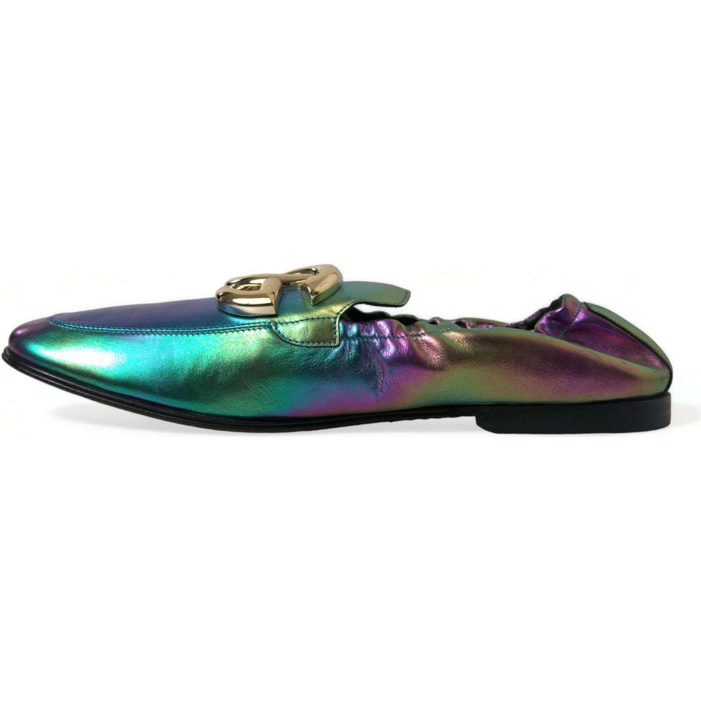 Dolce & Gabbana Elegant Iridescent Loafers for Gents Dolce & Gabbana