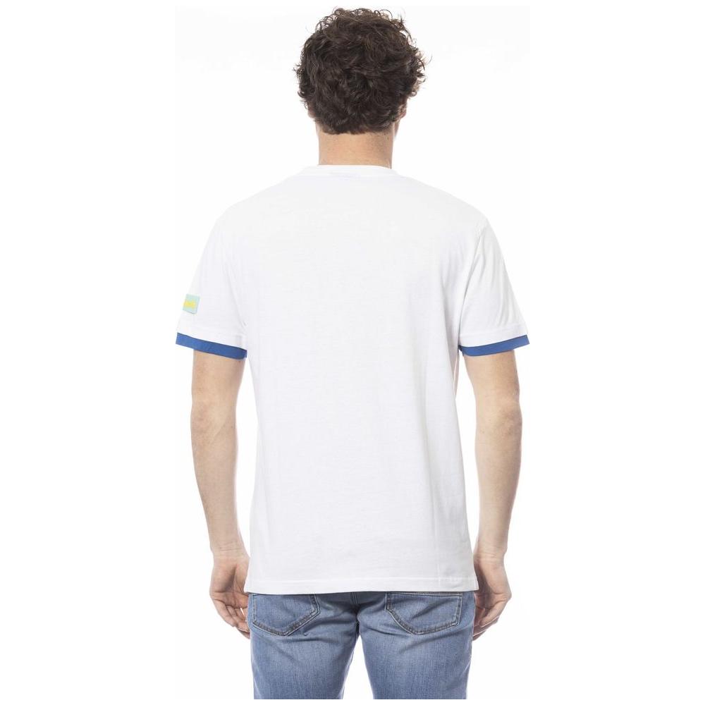 Invicta White Cotton Men's T-Shirt
