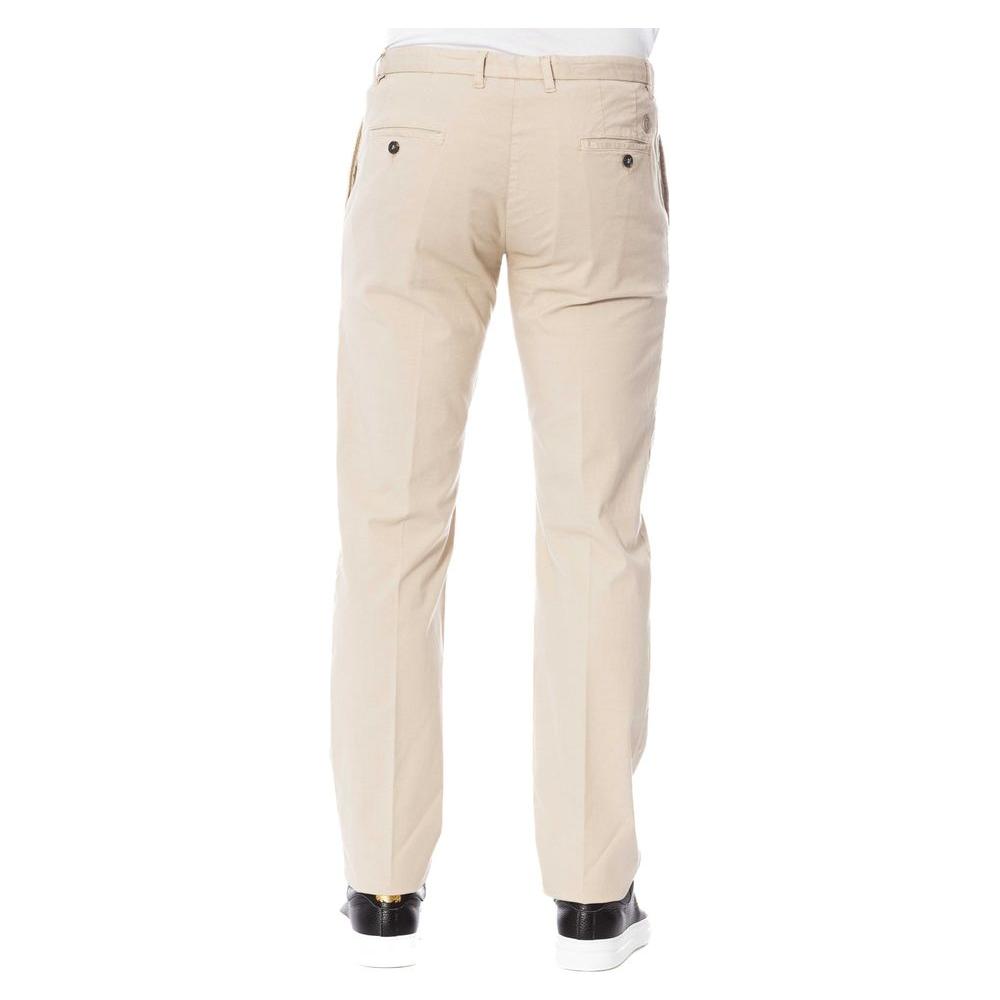 Trussardi Beige Cotton Men Pants
