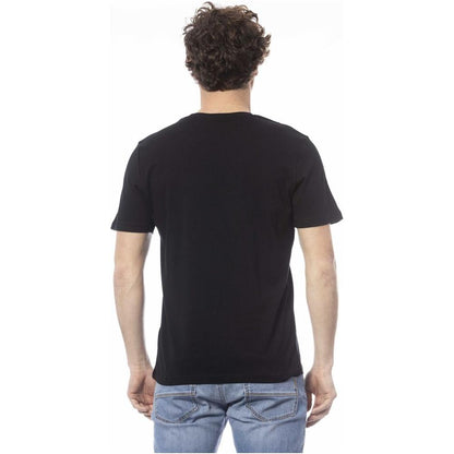 Ungaro Sport Black Cotton Men's T-Shirt