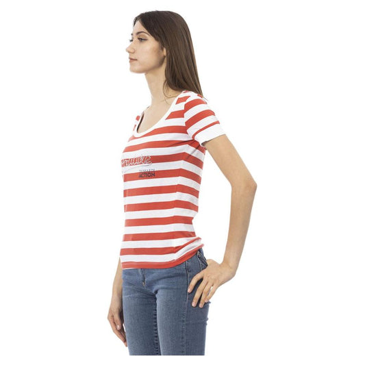 Trussardi Action Multicolor Cotton Women T-Shirt Trussardi Action