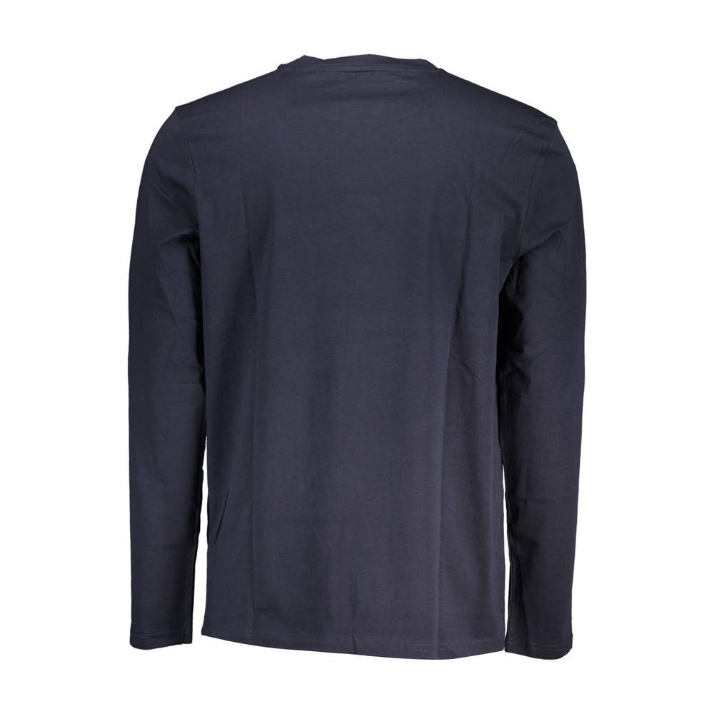 Hugo Boss Blue Organic Cotton Men T-Shirt Hugo Boss