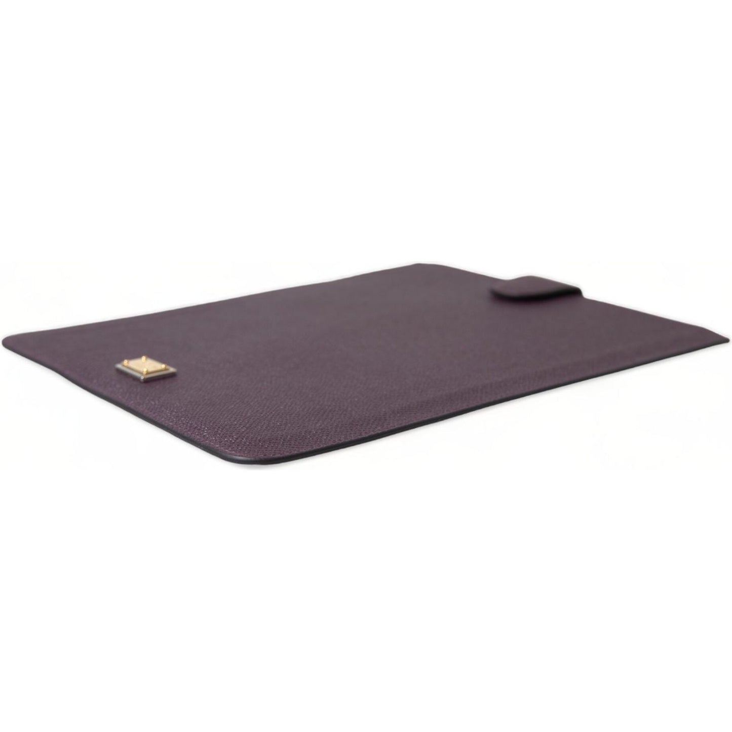 Dolce & Gabbana Dark Brown Leather Logo Plaque Cover Sleeve Tablet Case 1728,67345645728,Accessories,Bags,Brown,Dolce & Gabbana,Leather Accessories - Women - Bags,Material: 100% Leather,metal hardware,New with tags,Other Accessories - Accessories,Women,Wo
