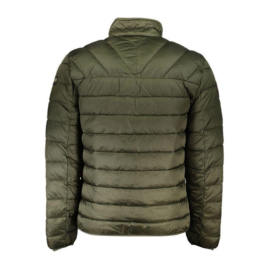 Napapijri Green Polyamide Men Jacket Napapijri