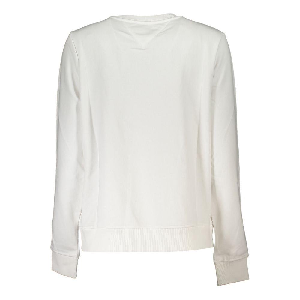 Tommy Hilfiger White Cotton Women's Sweater Tommy Hilfiger