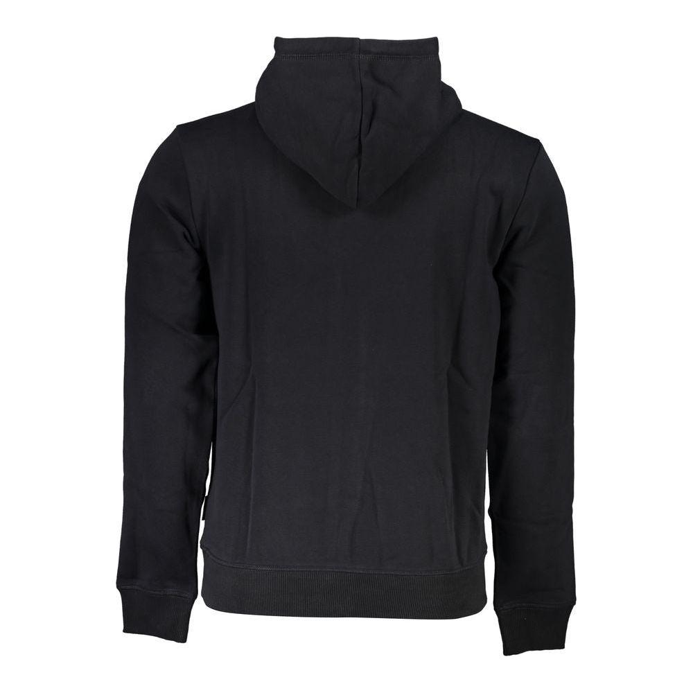 Napapijri Black Cotton Men Sweater Napapijri