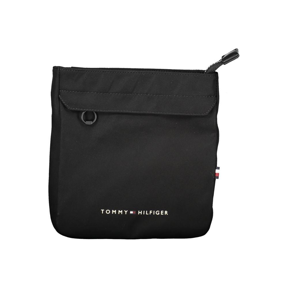 Tommy Hilfiger Black Polyester Men Shoulder Bag Tommy Hilfiger