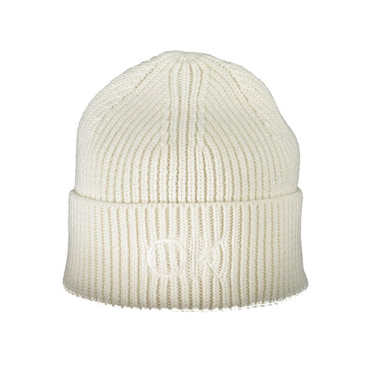 Calvin Klein Elegant Embroidered Organic Cotton Hat Calvin Klein