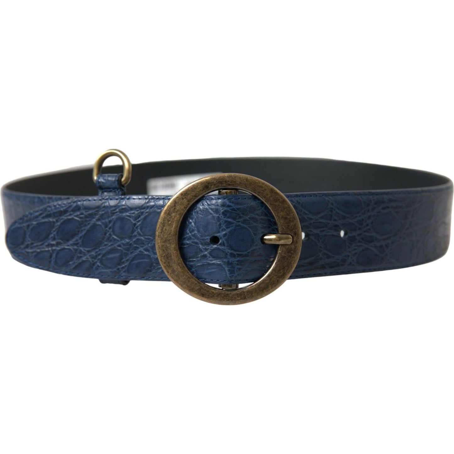 Dolce & Gabbana Elegant Italian Leather Belt with Metal Buckle Dolce & Gabbana