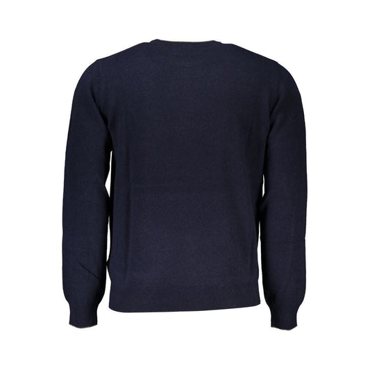 Sophisticated Crew Neck Cashmere Blend Sweater