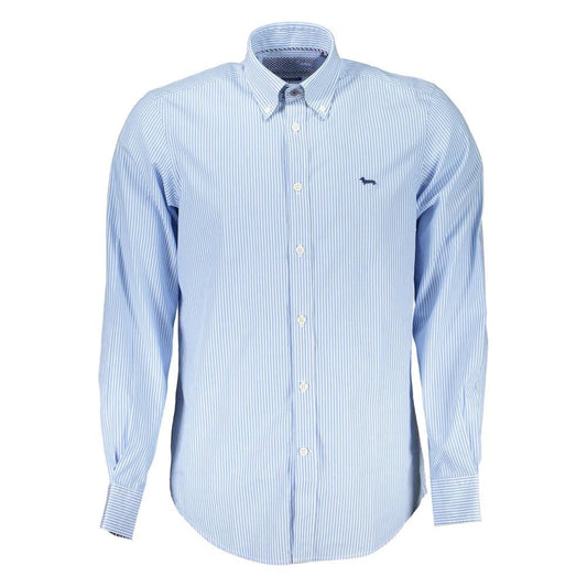 Harmont & Blaine Elegant Striped Button-Down Cotton Shirt Harmont & Blaine