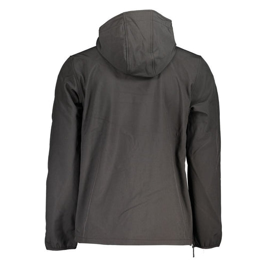 Sleek Soft Shell Hooded Jacket for Men