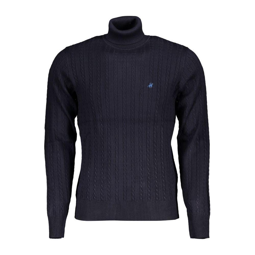 U.S. Grand Polo Elegant Turtleneck Twisted Neck Sweater U.S. Grand Polo