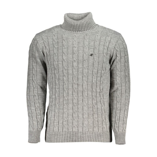 U.S. Grand Polo Turtleneck Twisted Neck Men's Sweater U.S. Grand Polo