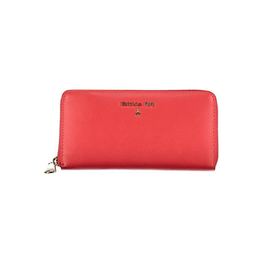 Patrizia Pepe Chic Pink Zip Wallet With Multiple Compartments Patrizia Pepe