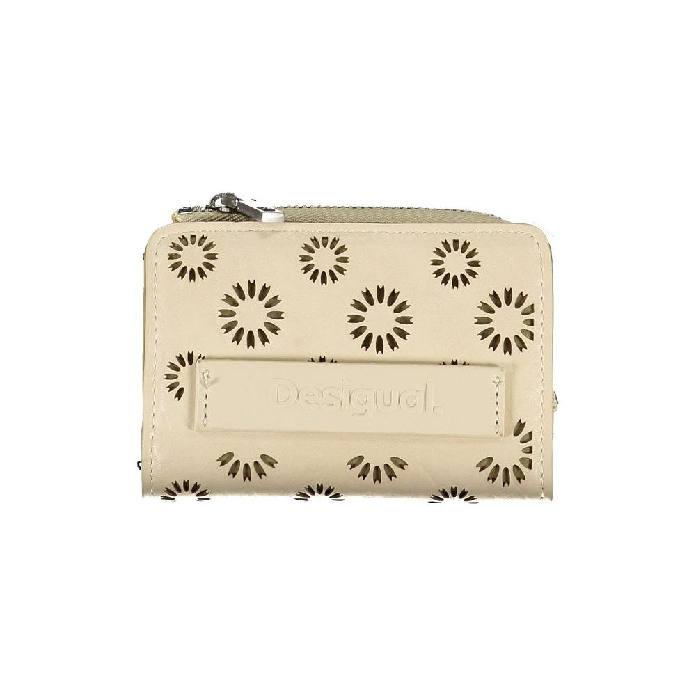 Desigual Beige Polyethylene Wallet