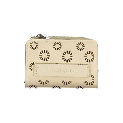 Desigual Beige Polyethylene Wallet Desigual