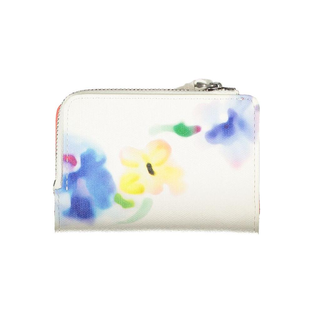 Desigual White Polyester Wallet Desigual