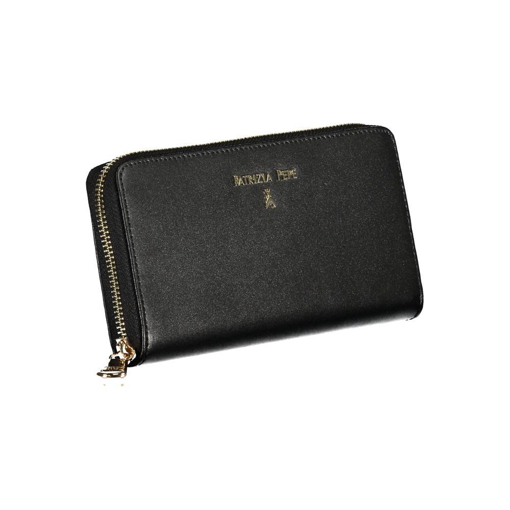 Patrizia Pepe Black Leather Wallet Patrizia Pepe