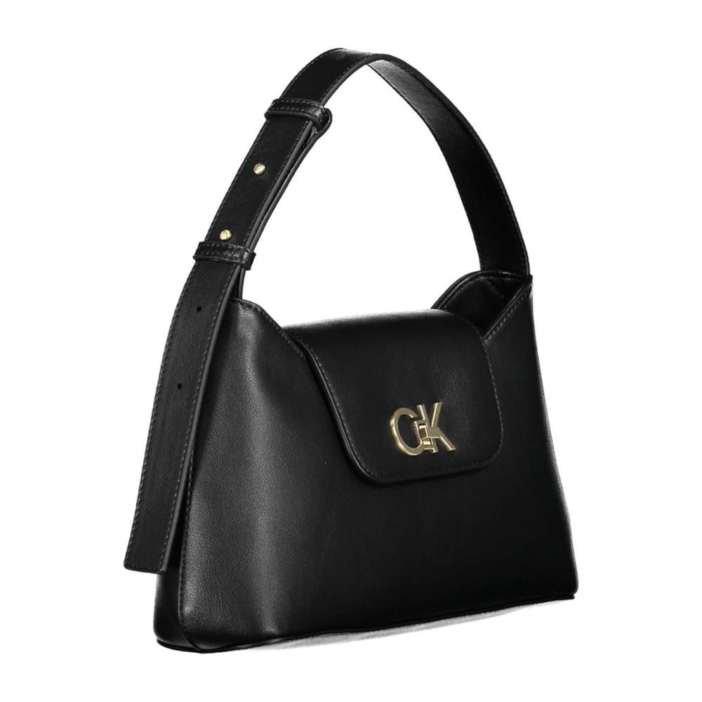 Calvin Klein Black Polyester Handbag Calvin Klein