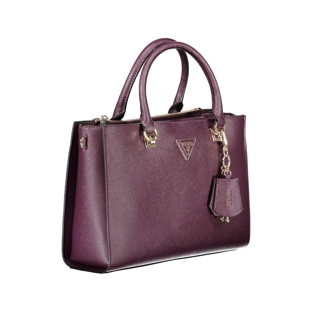 Guess Jeans Purple Polyethylene Handbag Guess Jeans