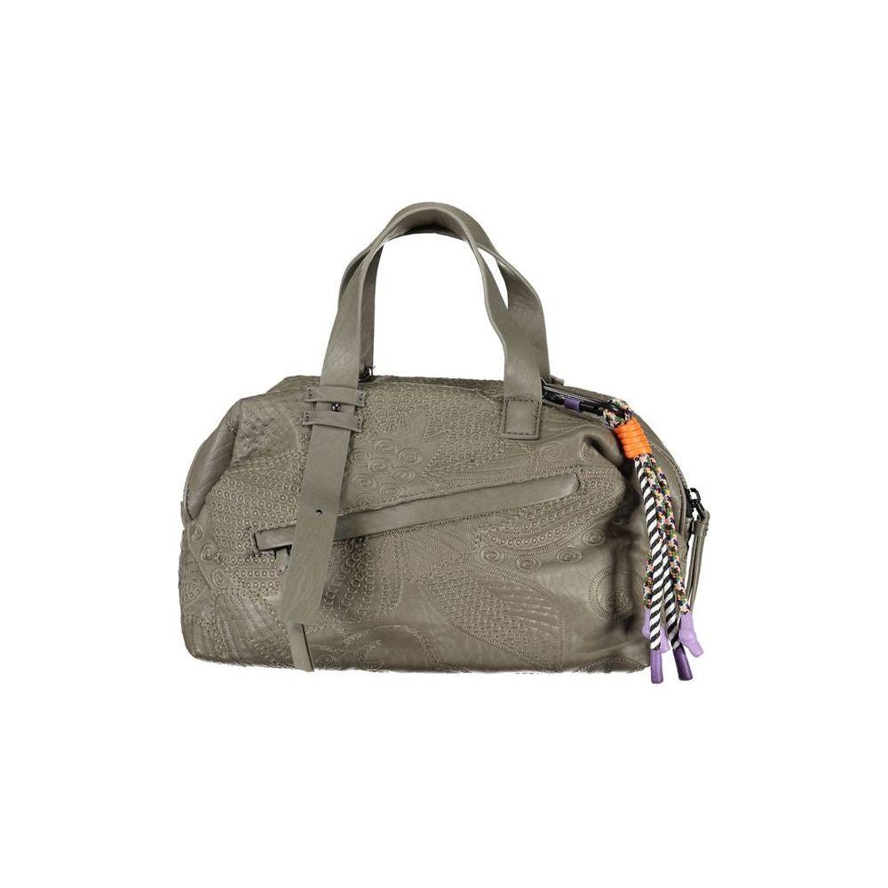 Desigual Green Polyethylene Handbag Desigual