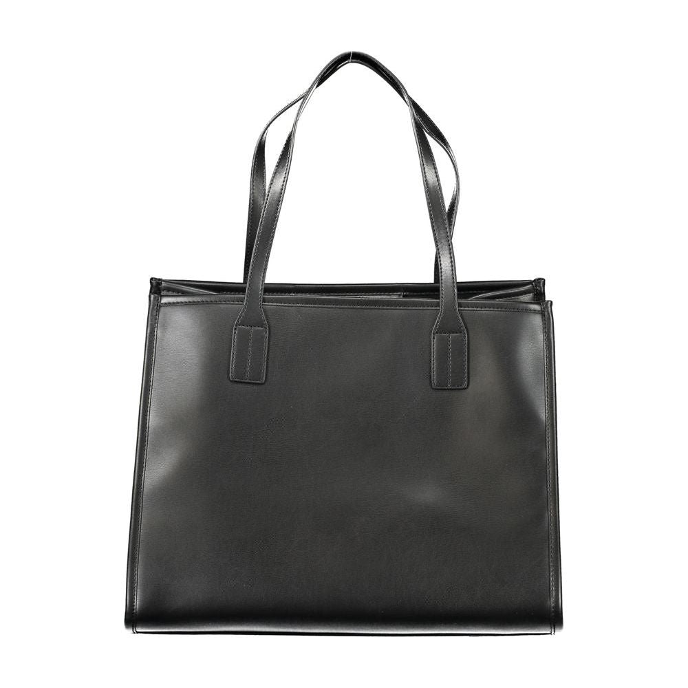 Tommy Hilfiger Black Polyethylene Handbag Tommy Hilfiger