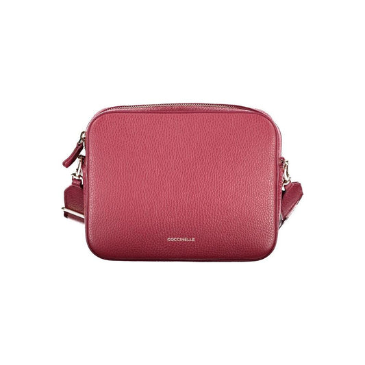 Coccinelle Red Leather Handbag Coccinelle