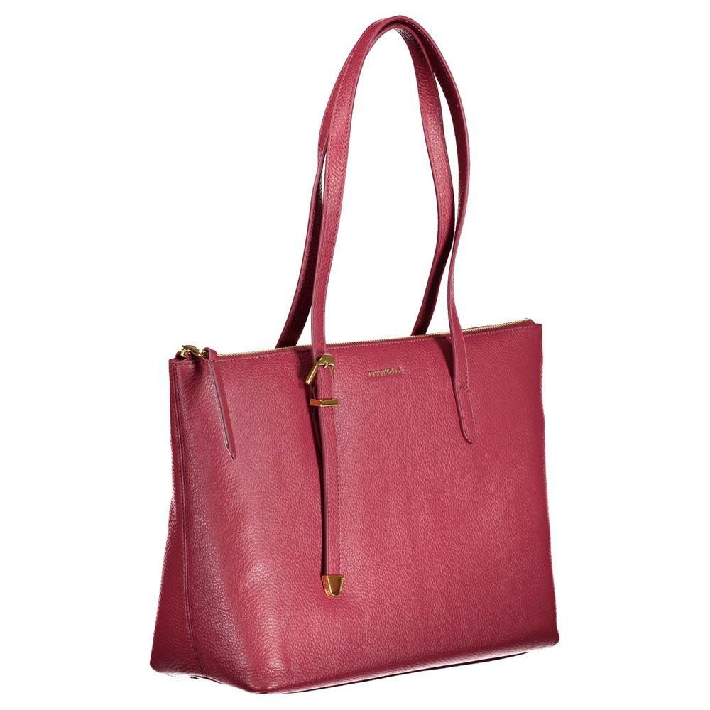 Coccinelle Red Leather Handbag Coccinelle