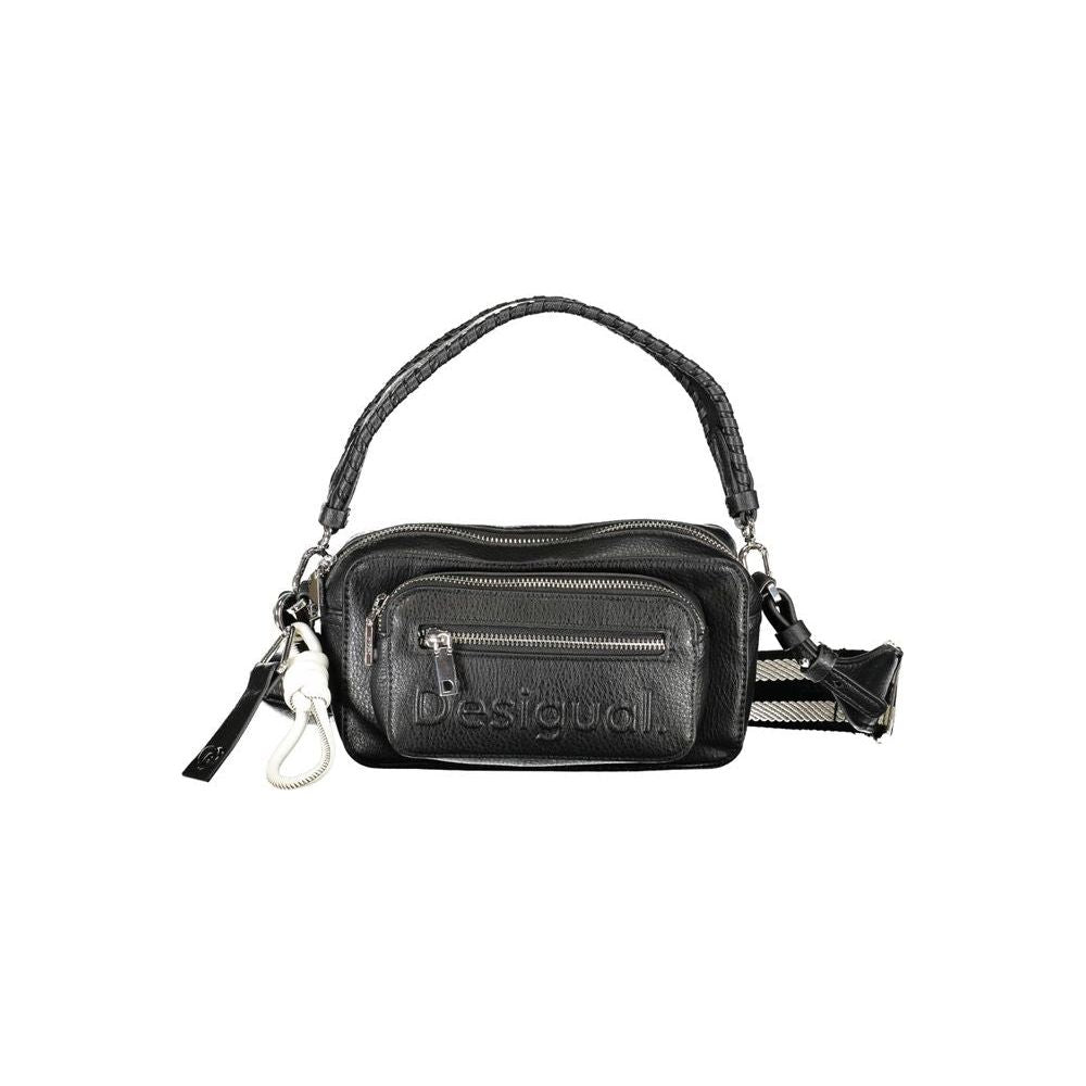 Desigual Black Polyethylene Handbag Desigual