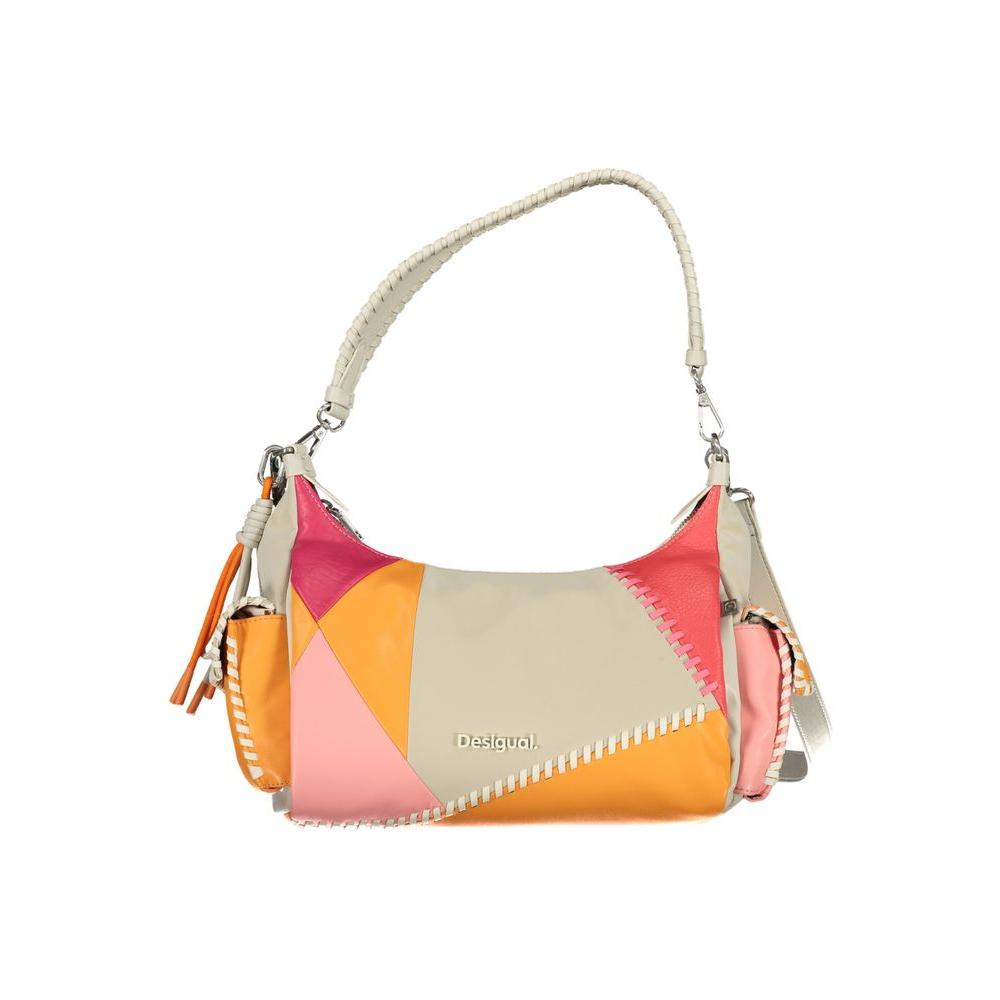 Desigual Beige Polyethylene Handbag Desigual