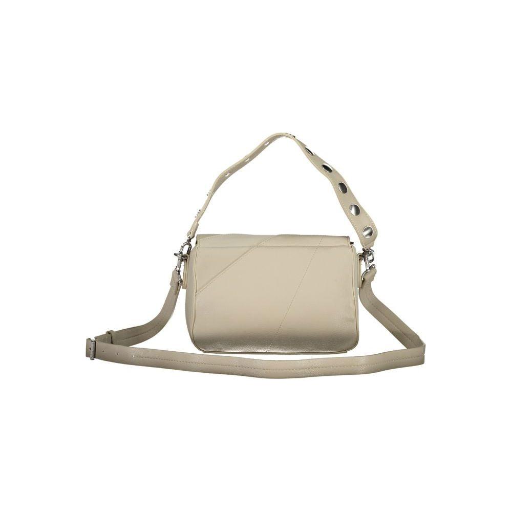 Desigual Beige Polyethylene Handbag