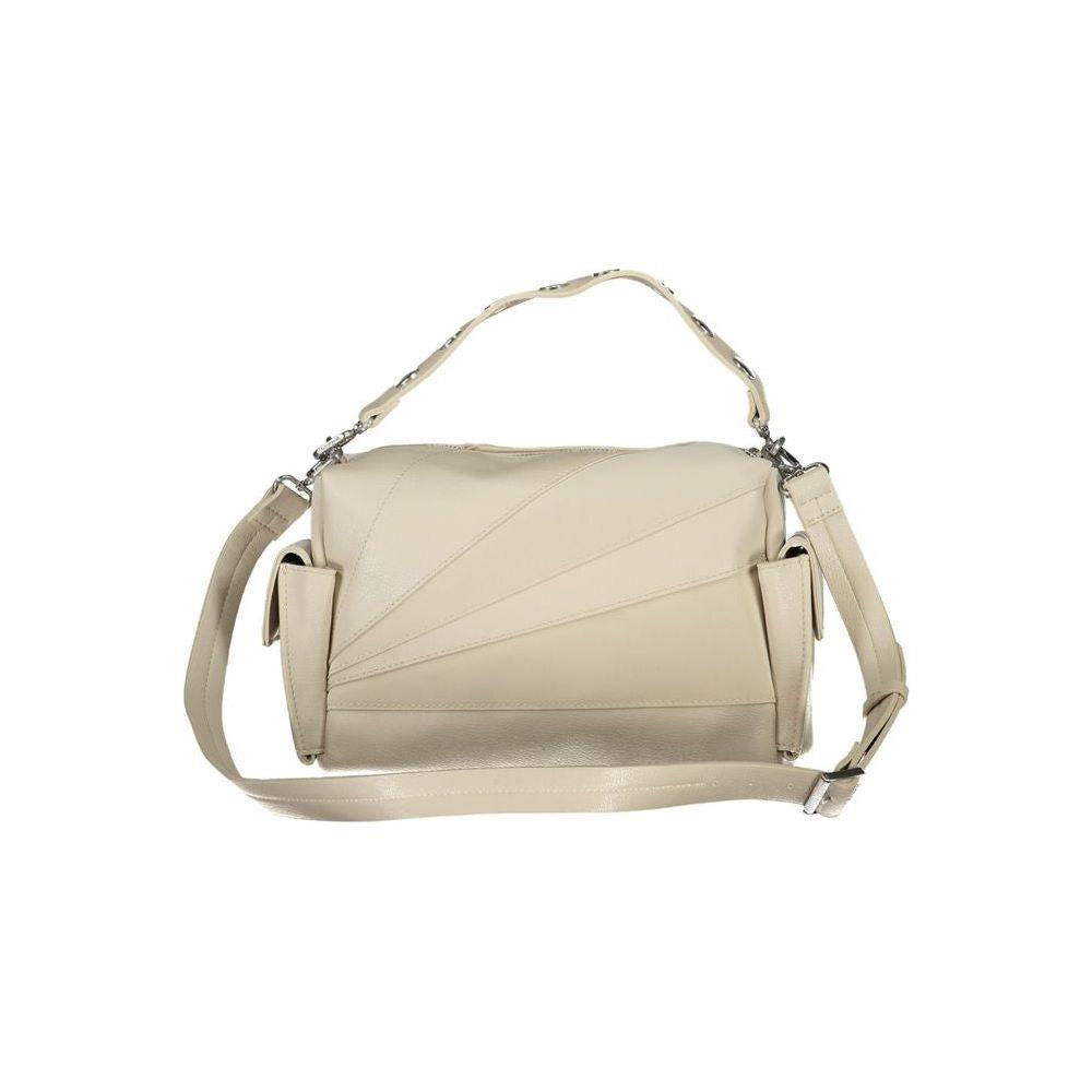 Desigual Beige Polyethylene Handbag Desigual