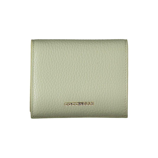 Coccinelle Green Leather Wallet Coccinelle