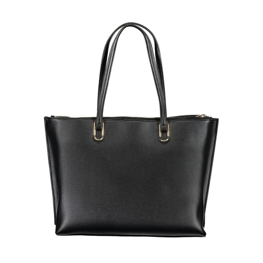 Tommy Hilfiger Black Polyethylene Handbag Tommy Hilfiger