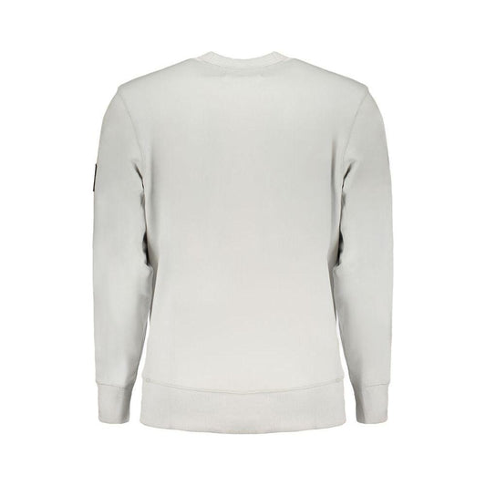 Calvin Klein Gray Cotton Sweater Calvin Klein