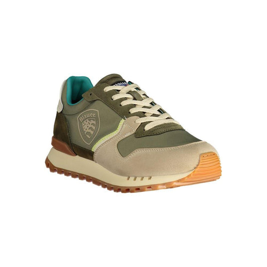 Blauer Green Polyester Sneaker Blauer