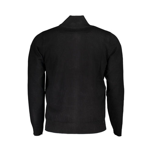 U.S. Grand Polo Black Nylon Sweater U.S. Grand Polo