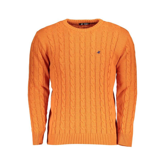 Orange Fabric Sweater